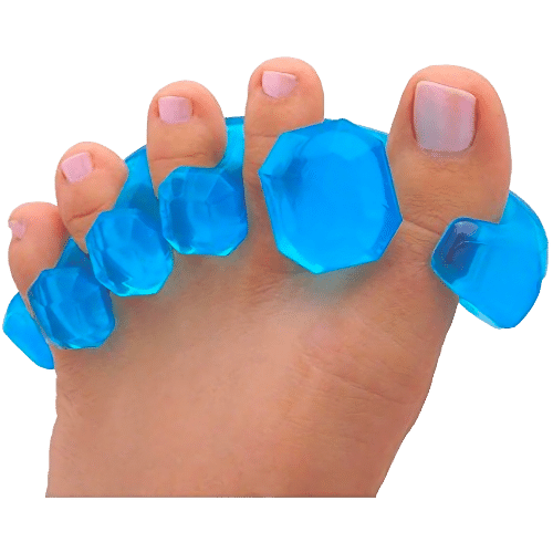 Toe separator for plantar fasciitis. 