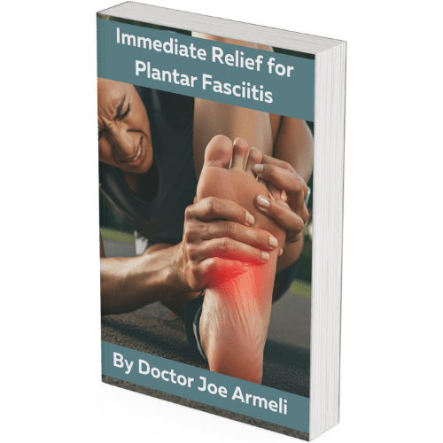 The ebook Immediate Relief for Plantar Fasciitis.